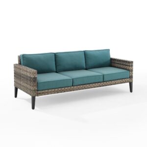 the Prescott Outdoor Sofa is the luxurious seating you need for your outdoor retreat. Covered in rich