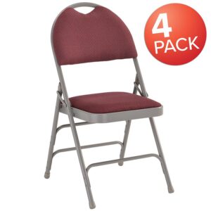 If you think folding chairs are uncomfortable