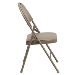 these ultra premium chairs will change your mind. Folding chairs are a practical choice for social activities and for everyday use in the home and offer a simple and compact storage solution. This portable chair can be used in a variety of indoor or outdoor events