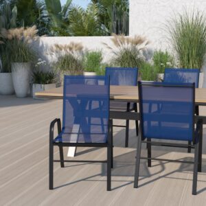 care should be taken to protect from long periods of wet weather. Don't stay cooped up in your home...get outdoors more. Pair a few chairs with a rectangular or round patio table to have drinks