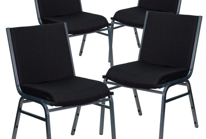 This versatile stack chair can be used in a multitude of settings from small to large. Use this chair in the church