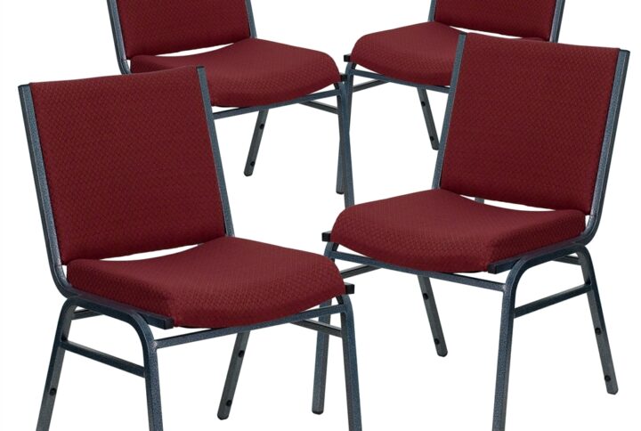 This versatile stack chair can be used in a multitude of settings from small to large. Use this chair in the church