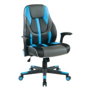 Gear up for your next intensive gaming session with the output mid-back gaming chair. The contoured