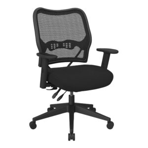 Deluxe Chair with AirGrid® Back and Black Mesh Seat