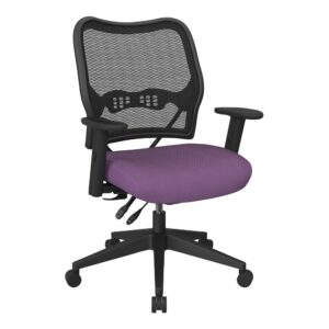 Deluxe Chair with AirGrid® Back and Purple Mesh Seat