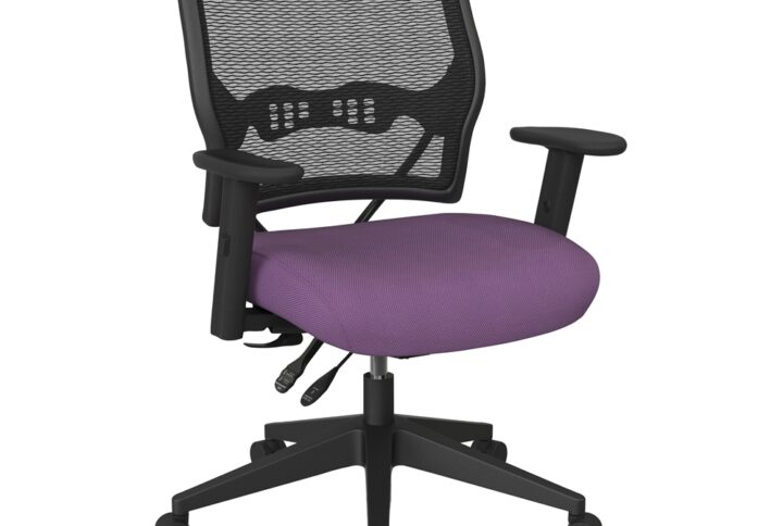 Deluxe Chair with AirGrid® Back and Purple Mesh Seat