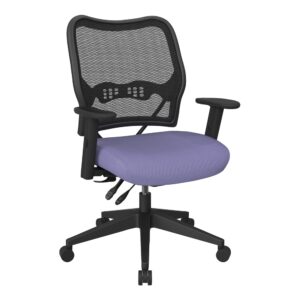 Deluxe Chair with AirGrid® Back and Violet Fabric Seat
