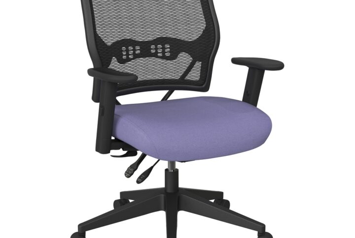 Deluxe Chair with AirGrid® Back and Violet Fabric Seat