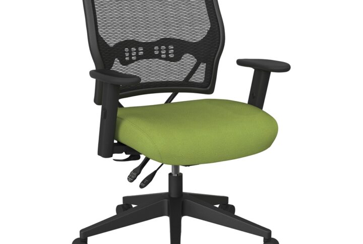 Deluxe Chair with AirGrid® Back and Green Mesh Seat