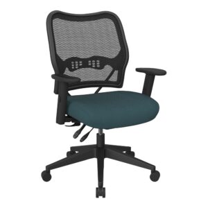 Deluxe Chair with AirGrid® Back and Blue Mesh Seat