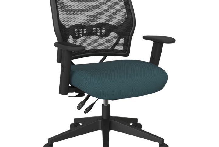 Deluxe Chair with AirGrid® Back and Blue Mesh Seat