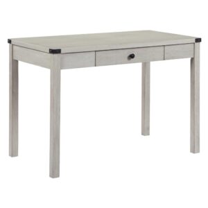 our modern rustic writing desk. With its spacious 42" x 24" desktop writing area