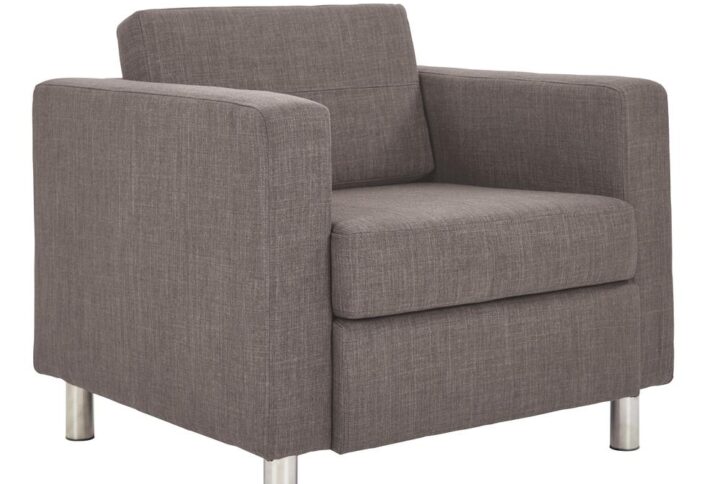 Subtle grace and affordable comforts are guaranteed with the Pacific Armchair from Avenue Six. This club style chair is designed with a contemporary edge in high performance