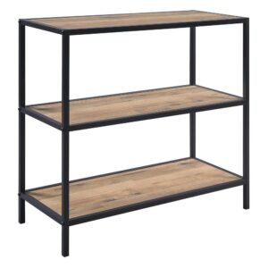 Versatile simplicity is key to good design and is what the attractive Quinton 3-Shelf Bookcase offers.  This stylish storage piece looks at home anywhere. Provide more storage in any home office