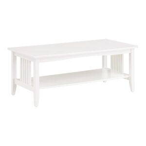 Sierra Coffee Table in White Finish
