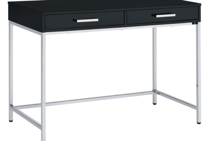 Create a chic home office with the Alios Writing Desk. A modern