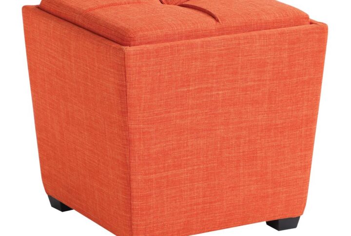 Complete any room with our contemporary Rockford storage ottoman. Remove the lid and stow toys