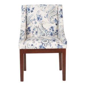 Our Transitional Monarch Dining Chair offers a sophisticated appeal and a comfort level unsurpassed. Its wide seat and sloping back offer an inviting retreat at both the dining table or home office. Available in several chic fabric choices that will pair seamlessly with traditional