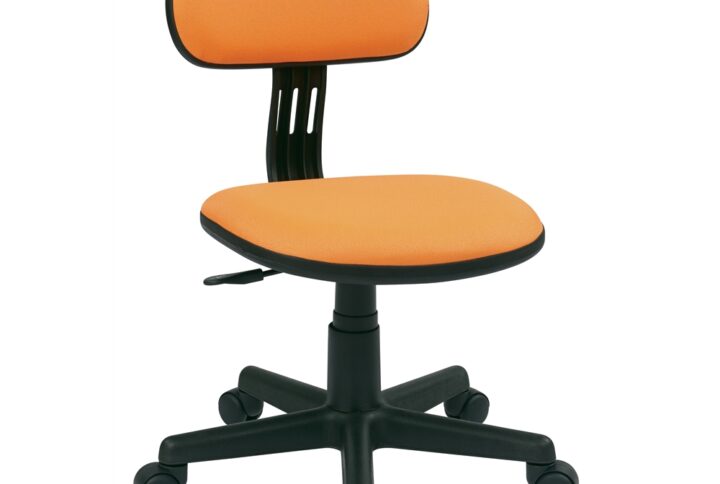 Student Task Chair in Orange Fabric