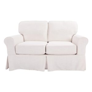 Loveseat and Armchair Collection. Classic rolled arms
