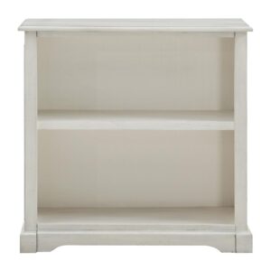 Create a home office that is both organized and beautiful with the 30" 2-shelf Country Meadows Bookcase. Large shelves keep books