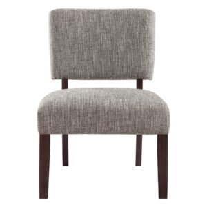Create a beautiful dining room ensemble with our Jasmine Dining Chair. Trendy and durable polyester fabric covers our soft