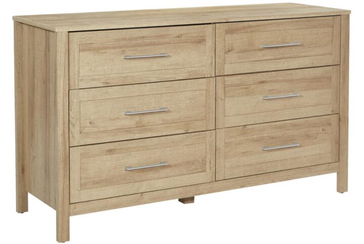 Stonebrook 6-Drawer Horizontal Dresser in Canyon Oak Finish