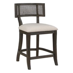 Our Lantana 26" Cane Back Counter Stool will create a contemporary style