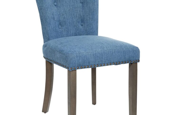 The traditionally classic Kendal Dining Chair provides premium comfort and lasting beauty to every home. Our accent chair with solid wood legs