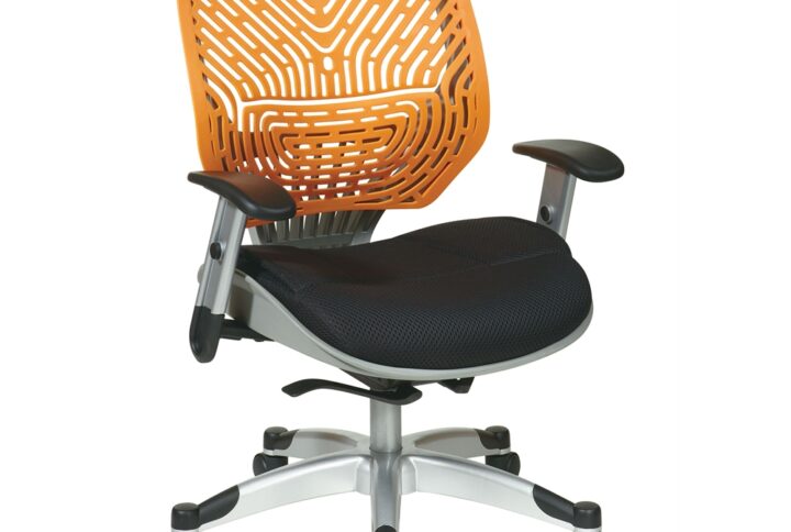 Unique Self Adjusting SpaceFlex® Tang Back Managers Chair. Self adjusting SpaceFlex® Backrest Support System with Breathable Raven Mesh Seat