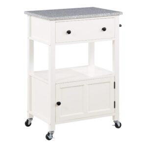 our Kitchen Cart with Granite Top