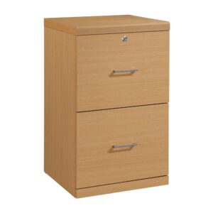 locking vertical file cabinet. Attractive drawer pulls paired with euro-style easy glide hardware allows each drawer to open and close with ease. Letter size file capability with locking top drawer.  Simplify assembly with Lockdowel™ fasteners