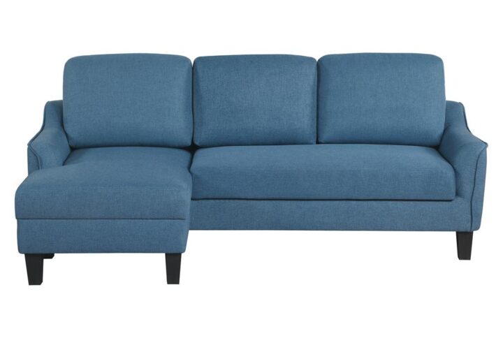 Curl up for a relaxing evening on the Lester Sleeper Sofa. Details like squared tapered feet