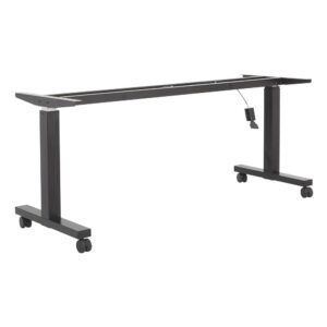 Take a stand. Enjoy the flexibility of a sit stand workstation with this standing desk base. Designed to accommodate the 842T26 table top