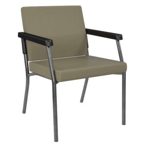 Bariatric Big & Tall Chair in Dillion Sage Fabric with Soft PU Arms