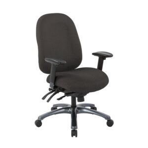 Work in comfort and style in the new Pro-Line II® Multi-Function High-Back Chair. Perfect for workers who spend extended periods of time at their work stations