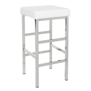 Exude glamorous style in your kitchen with this modern bar stool. Fashion forward