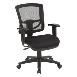 ProGrid® Mesh Back Task Chair with Paded Coal FreeFlex Fabric Seat