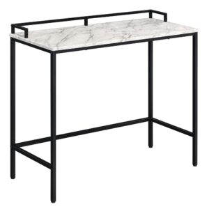 Offer a noteworthy welcome to any entry or living room or create the perfect spot to display sparkling barware or flourishing plants. The slim profile of the Brighton Console Table makes this accent piece the perfect size to fit anywhere you want to display your style. A handsome galley rail adds visual interest