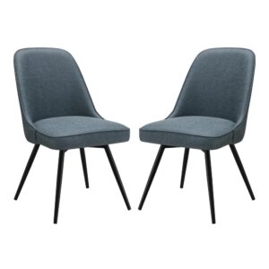 Enjoy a mid-century modern design that is both attractive and comfortable. Ideal for any casual eating area