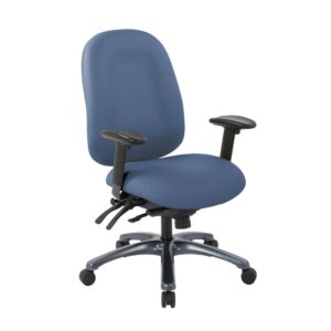 Work in comfort and style in the new Pro-Line II® Multi-Function High-Back Chair. Perfect for workers who spend extended periods of time at their work stations