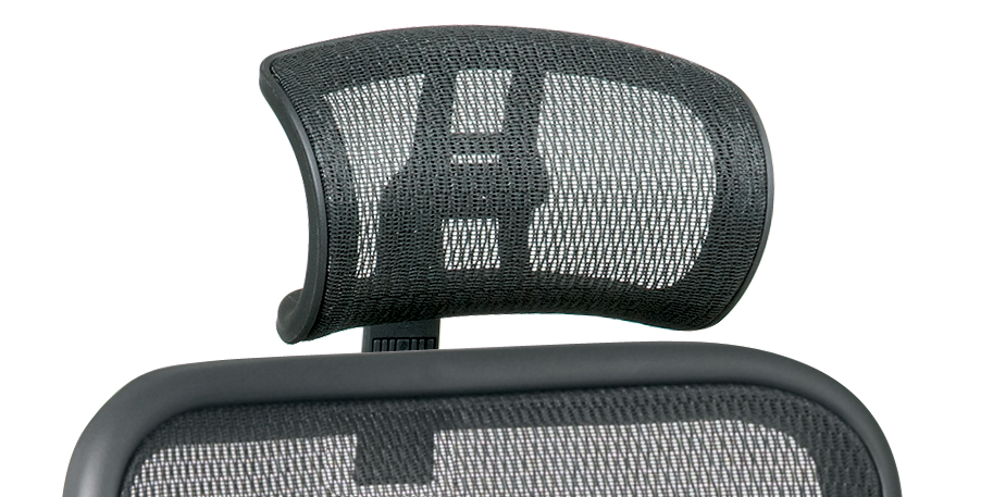 Optional Breathable Mesh Headrest. Ratchet Height Adjustment. Fits 818 Series Only.