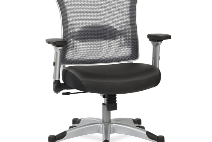 Professional Light Air Grid Back and Seat Chair boasts more than just its attractive looks. Intelligently constructed with a breathable mesh back and eco leather seat
