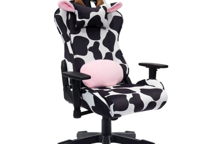 Tell the other gaming chairs to "MOO-ve" out the way