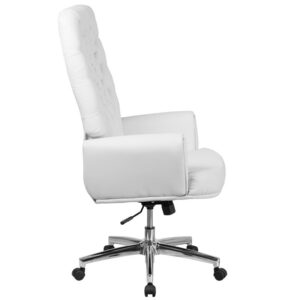 giving you a chair that feels as good as it looks. High back office chairs have backs extending to the upper back for greater support. The high back design relieves tension in the lower back