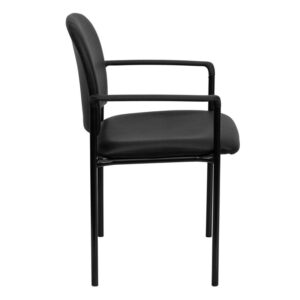ergonomic design this Navy Fabric Stackable Steel Side Reception Chair with Arms is a must have. This chair is ideal for anyone who wants an extra seating option in their home or for an event