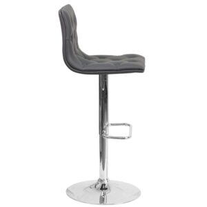 this bar stool is a modern addition to any setting
