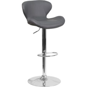 If you are looking for something a little different this gray adjustable height