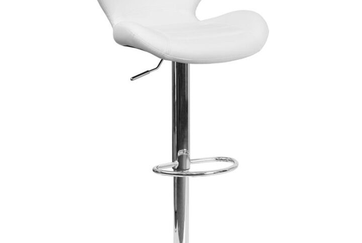 If you are looking for something a little different this white adjustable height