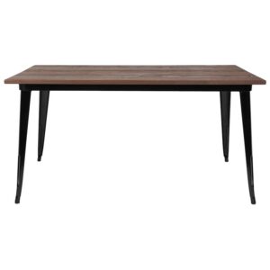 this trend-setting table is a great choice for your restaurant's dining area or your kitchen at home.